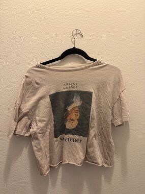Ariana Grande Target Sweetener Crop Tee
